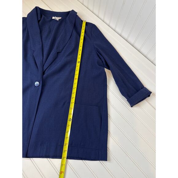 Suit Studio & Brylane Single Breasted Blazer & Satin Midi Shift Dress Bundle 24 - Picture 9 of 10